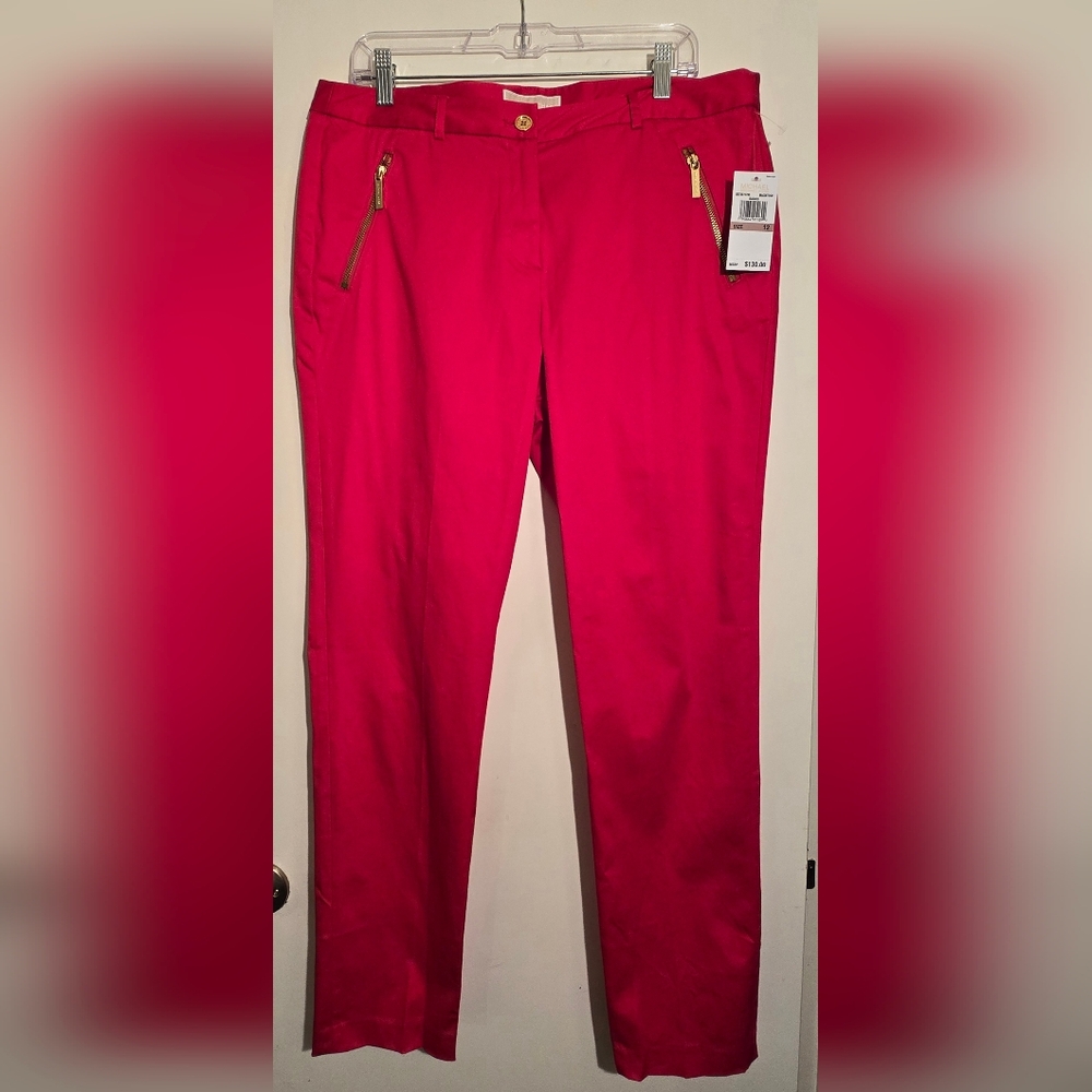 Michal Kors NWT red size 12 womens pants
